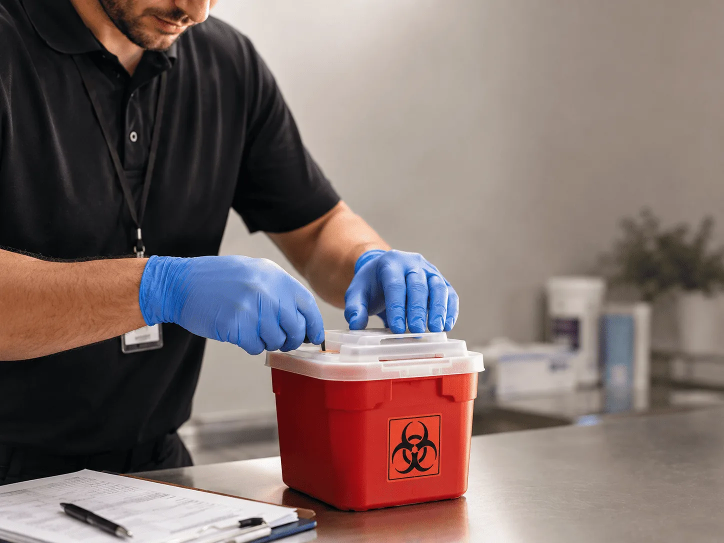 Why choose Sharps Waste Disposal in Caspian, MI